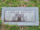  Lavader “Lavey” <I>Denton</I> Byrom