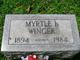 Myrtle Irene <I>Bixler</I> Winger