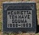  Henrietta “Hattie” <I>Ten Have</I> Douma