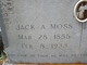  Jackson Andrew “Jack” Moss