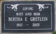  Bertha E <I>Galey</I> Gretlein