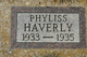  Phyliss Marie Haverly