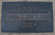  Anna Catherine <I>Stauffer</I> Gretlein