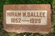  Hiram Wesley Sallee