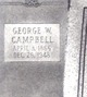  George W Campbell