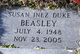  Susan Inez <I>Duke</I> Beasley