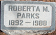 Roberta M. Murphy Parks Photo