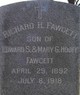 2LT Richard H Fawcett