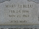  Mary LeBleu