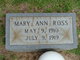  Mary Ann Ross