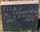  Ella Isabelle <I>Thompson</I> Deen