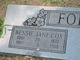  Bessie Jane <I>Cox</I> Fodge