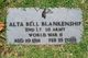 Lieut Alta Bell Blankenship
