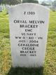 CPO Orval Melvin Brackey