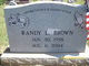  Randy L Brown