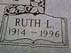  Ruth Lillian <I>Ijames</I> Burris