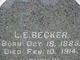  Louis E. Becker