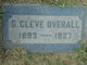  Grover Cleveland “Cleve” Overall