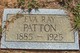  Eva Elmira <I>Ray</I> Patton