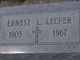  Ernest Leeper