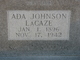  Ada <I>Johnson</I> LaCaze