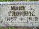  Mary S <I>Dir</I> Cronkhite