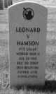  Leonard Valgene Rice Hamson