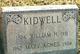  William H. Kidwell