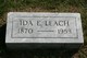  Ida E. <I>Myers</I> Leach