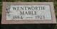  Mable Wentworth