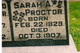  Sarah Ann <I>Hewitt</I> Proctor