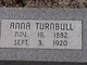  Margaret Anna “Annie” <I>Haynes</I> Turnbull