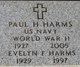  Paul Harvey “Bud” Harms