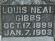  Louis Neal Gibbs