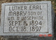  Luther Earl Mabry