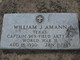 Capt William Julius Amann