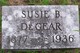  Susan Belle “Susie” <I>Deming</I> DeGear
