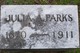  Julia Ann <I>Deming</I> Parks