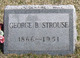  George Benjamin Strouse
