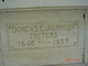  Dorcas E. <I>Johnson</I> Teeters
