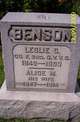  Alice May <I>Beckwith</I> Benson