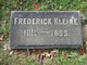  Frederick Kleine