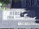  Oather Greene “Other” Bradberry