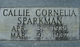  Callie Cornelia Sparkman
