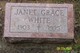  Janet Grace <I>Matson</I> White