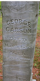  George C Carson