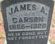  James Allen Carson