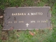 Barbara A. <I>Cook</I> Matto