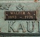  Walter Adolph Kaufmann