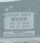  Susan Joyce <I>Voorhies</I> Bishop